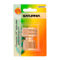 Conector manguera con función stop fabricado en latón  3/4" hembra, adaptador grifo, conector grifo a conector rapido
