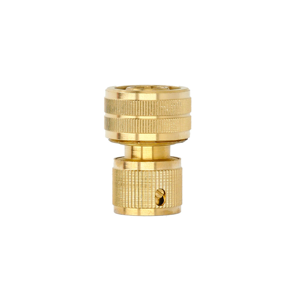 Brass hose connector 3/4" female, tap adapter, tap connector to quick connector