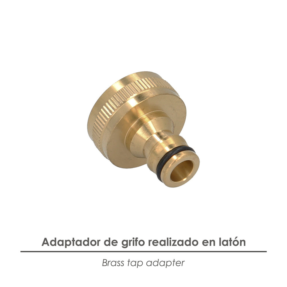 Brass hose adapter 1" female