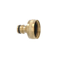 Brass hose adapter 1" female