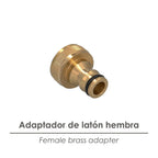 Adaptador de mangueira em latão 3/4 fêmea