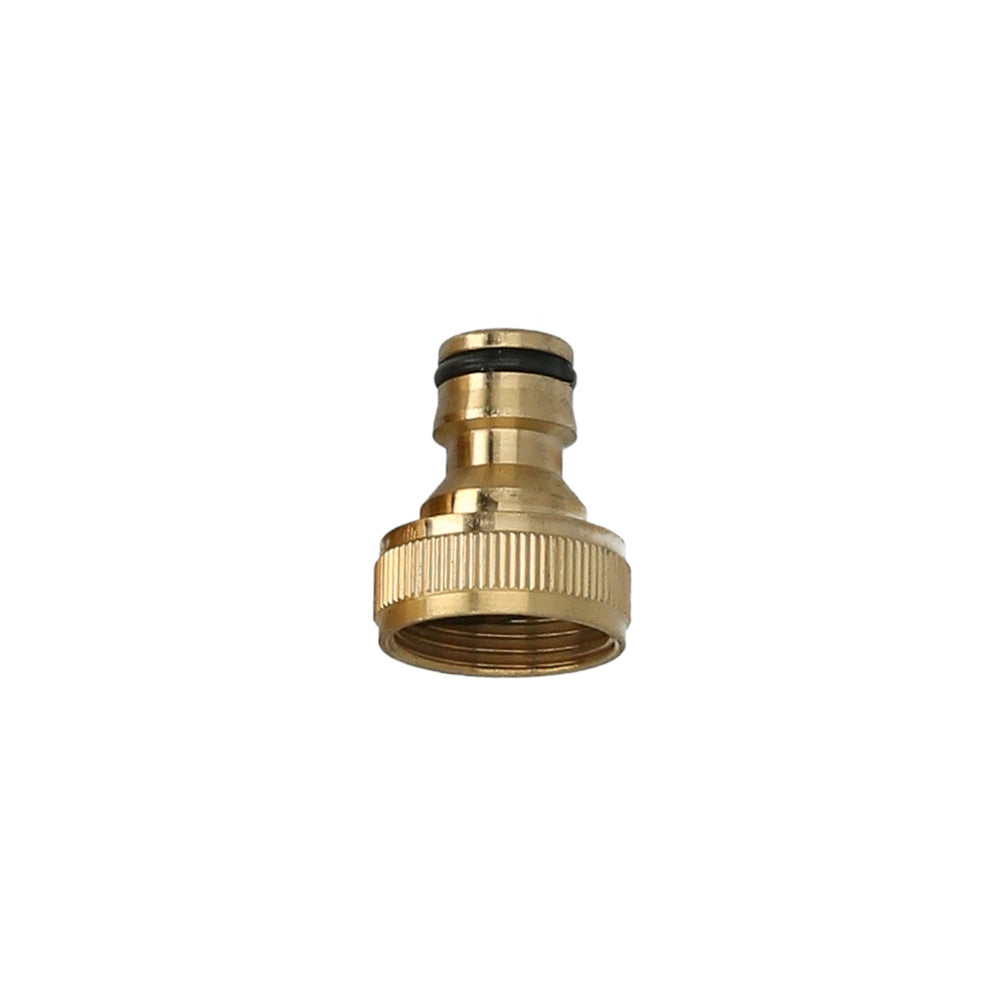 Brass hose adapter 3/4 female