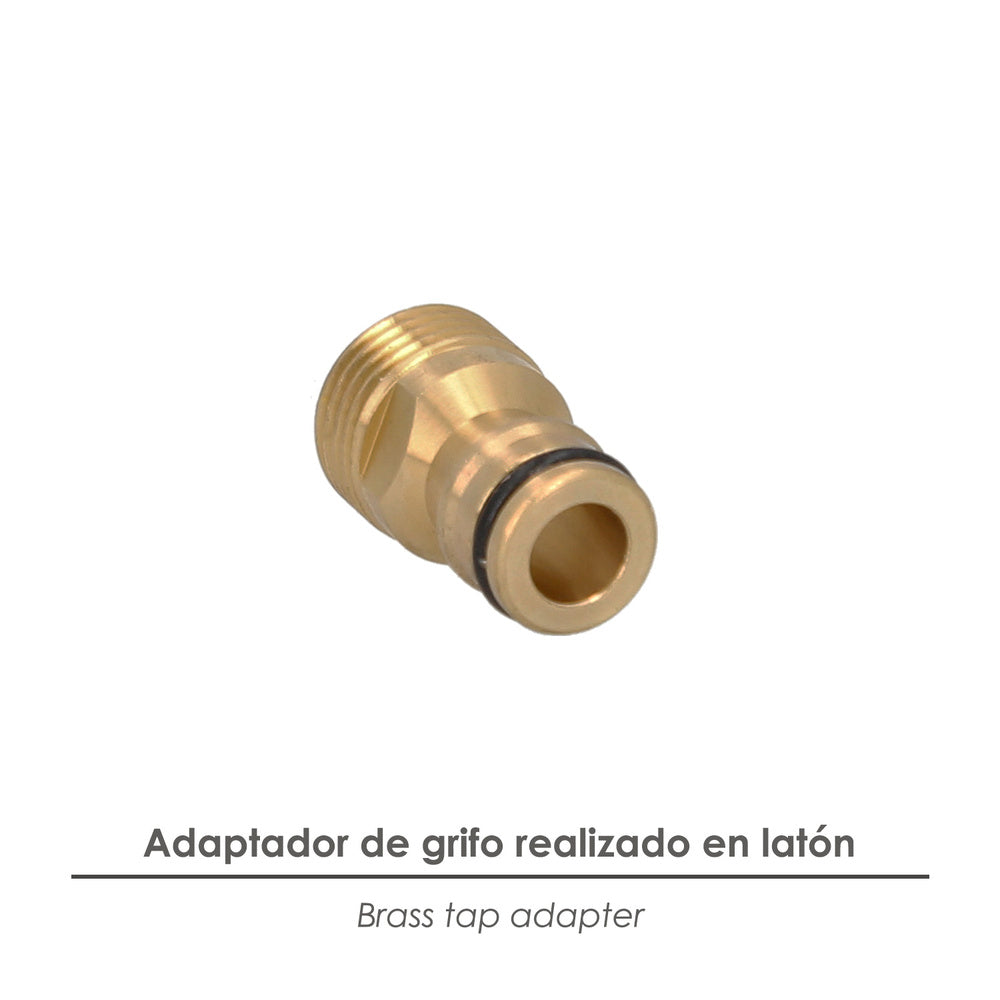 1/2" male brass hose adapter