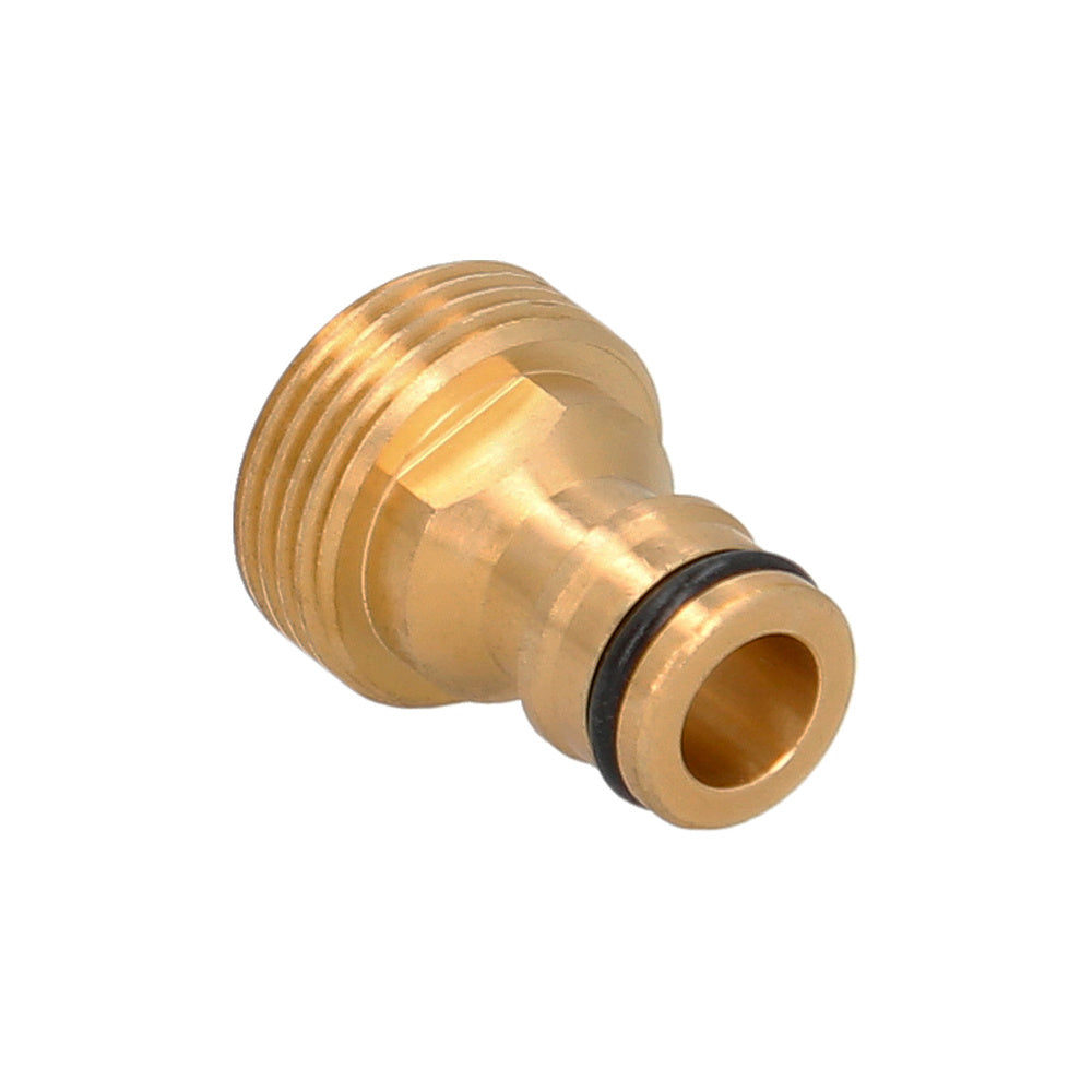 Hose adapter brass 3/4" male