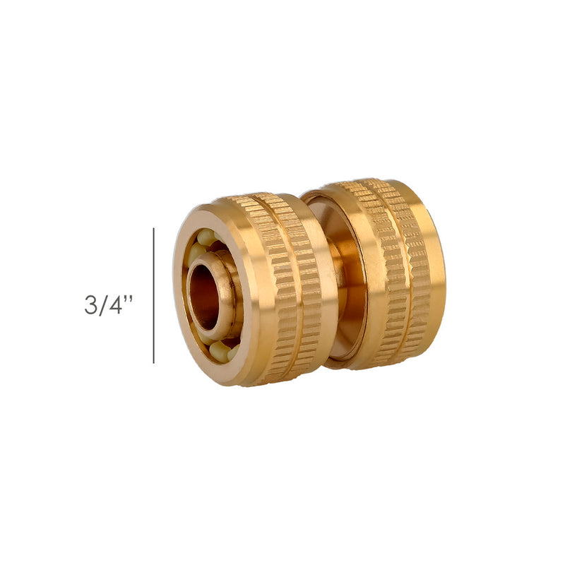 Reparador laton para mangueras 3/4". blister 1 pieza