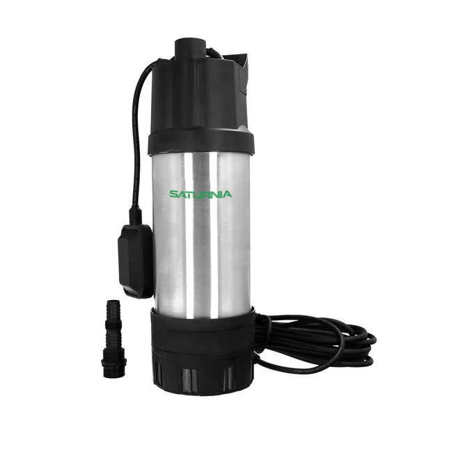 Bomba aguas limpias sumergible multietapa 1000 w. 5.200 lts/hora, profundidad 7 mts, elevación 35 mts. presión max: 3,5 bares