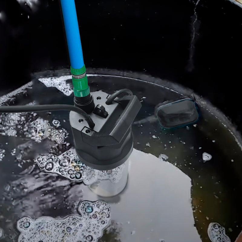 Bomba aguas limpias sumergible multietapa 1000 w. 5.200 lts/hora, profundidad 7 mts, elevación 35 mts. presión max: 3,5 bares