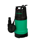 Bomba aguas sucias sumergible 950 w. 14.000 lts/hora, profundidad 7 m, elevación 10 m. Partículas max. Ø 30 mm