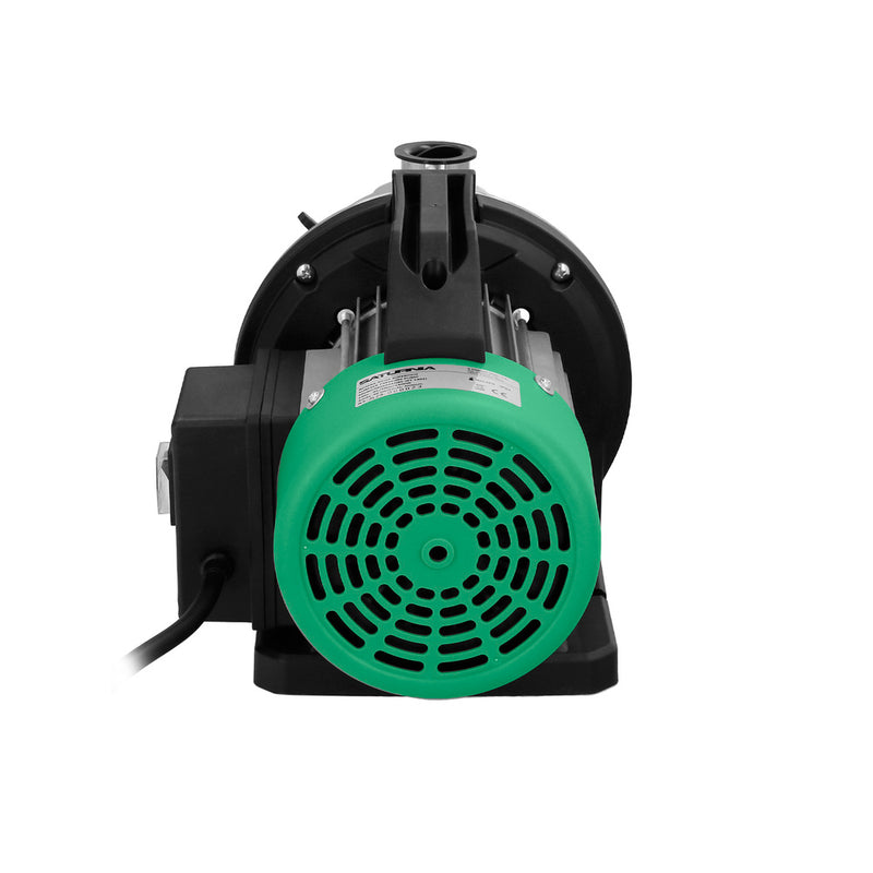 Bomba aguas limpias superficie acero inoxidable 1.300 w. 5.000 lts/hora, profundidad 8 mts elevación 50 mts. presión max: 5 bar