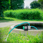 Bomba aguas limpias superficie acero inoxidable 1.300 w. 5.000 lts/hora, profundidad 8 m elevación 50 m Presión max: 5 bar