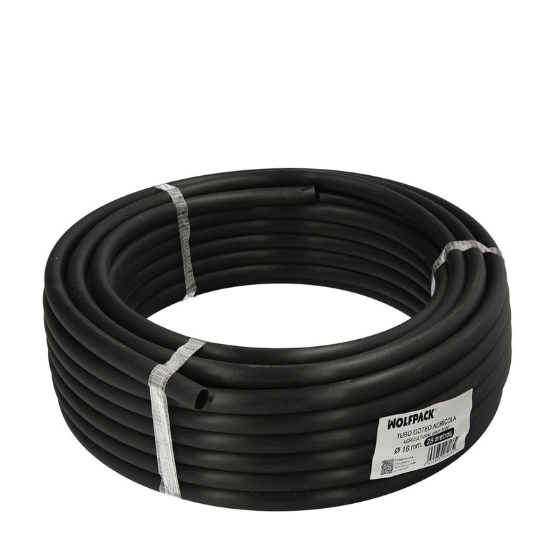 Tuberia de riego por goteo ø 16 mm. espesor tubo 1,2 mm. uso agricola 25 metros