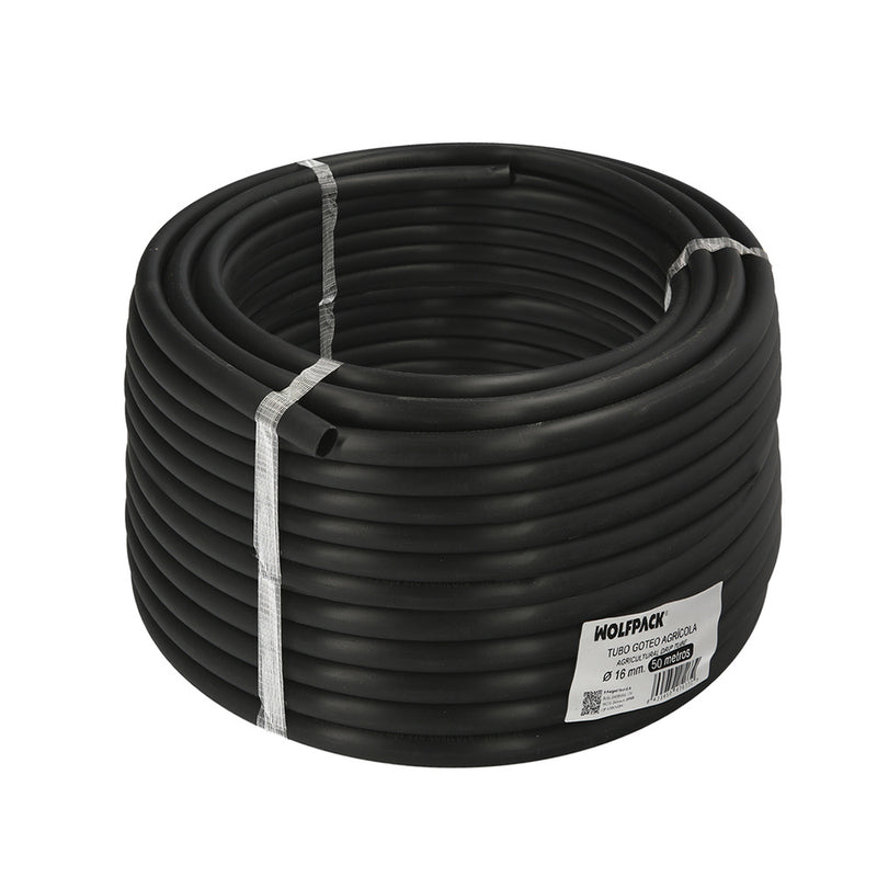 Tuberia de riego por goteo ø 16 mm. espesor tubo 1,2 mm. uso agricola 50 metros
