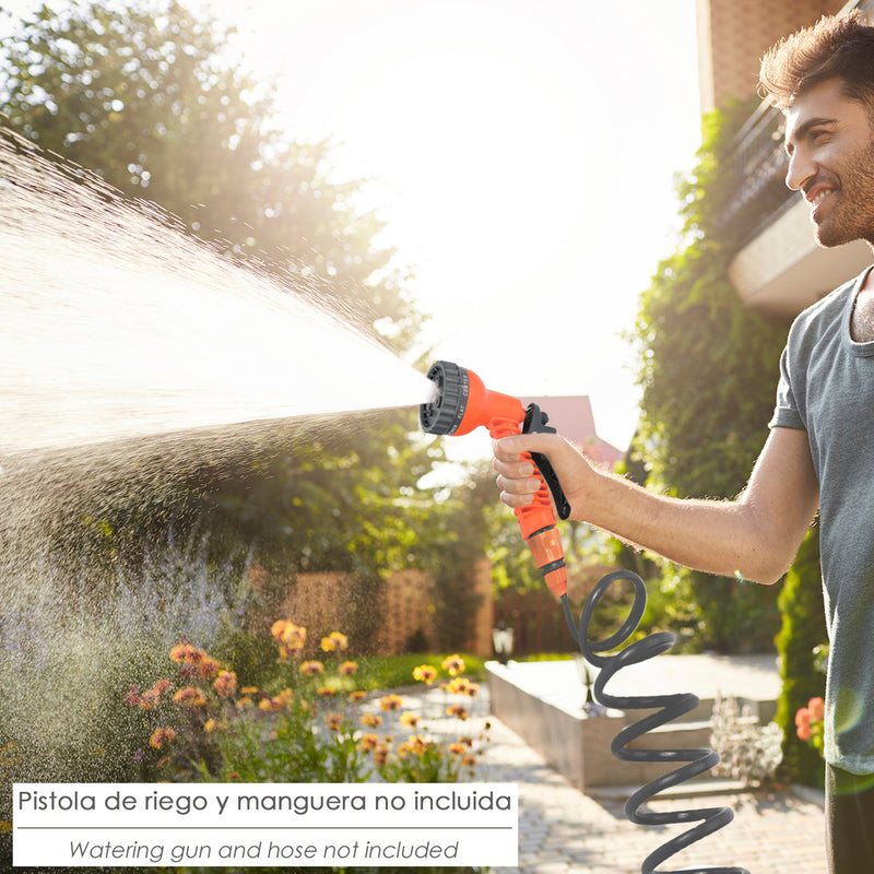 Conector manguera tubo autoenroscable 10x12 mm