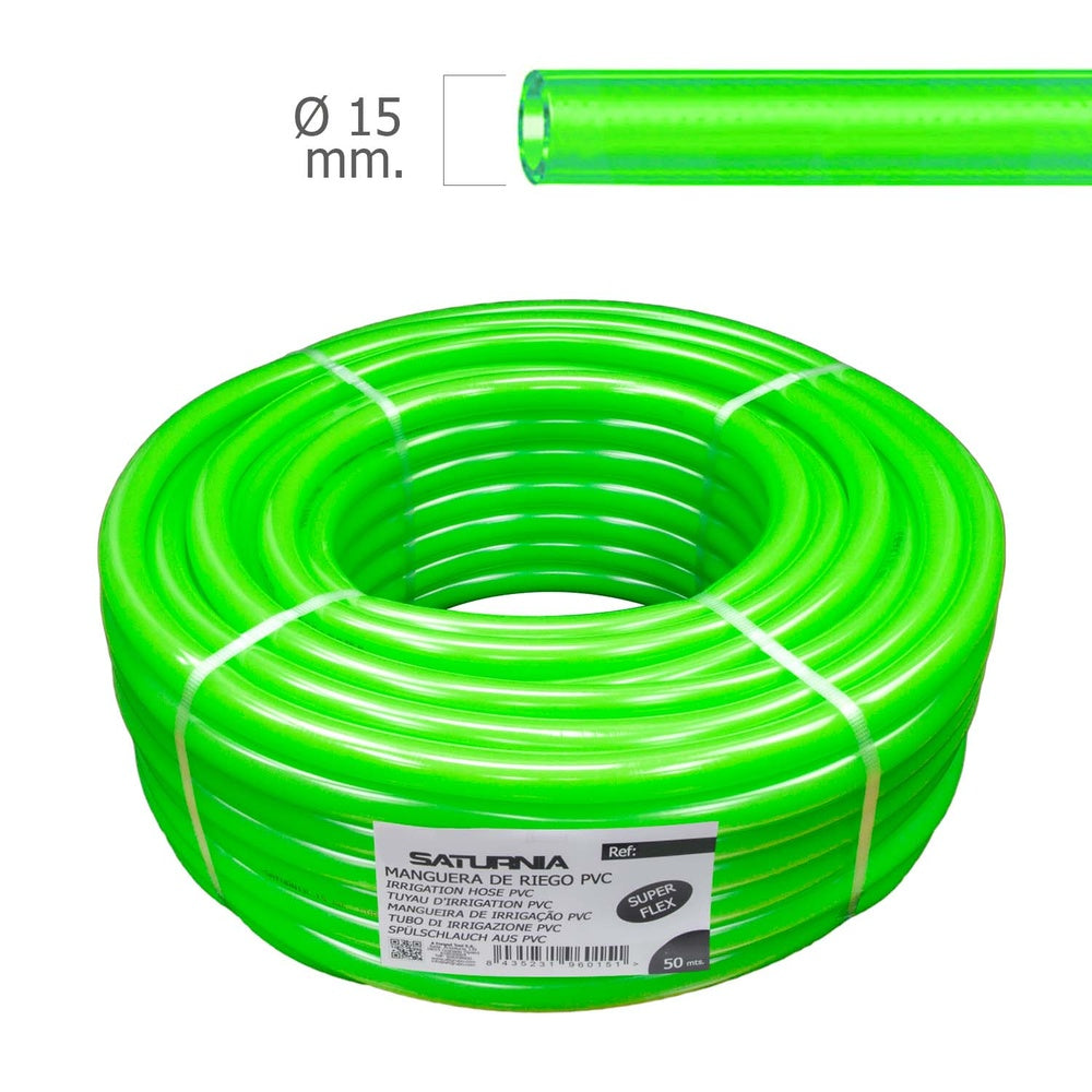 Latflex hose ø 15 mm - 5/8" roll 50 meters garden hose, irrigation hose, reinforced hose,