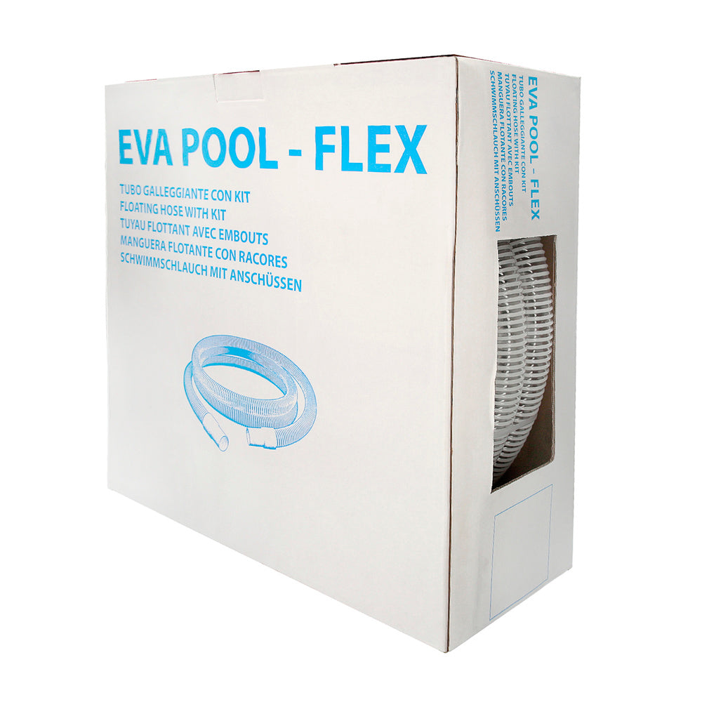 Eva pool hose roll 15 meters with connectors