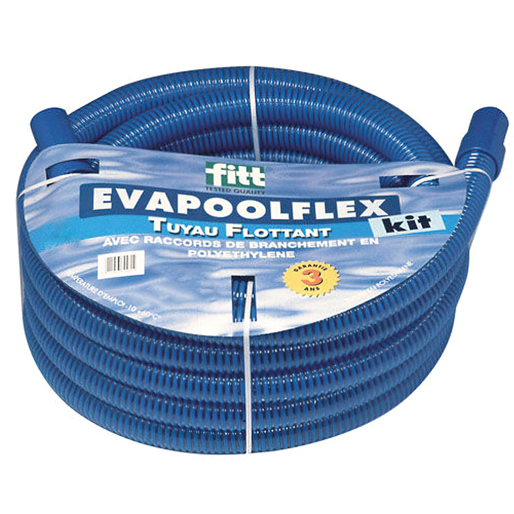 Eva pool hose roll 15 meters with connectors