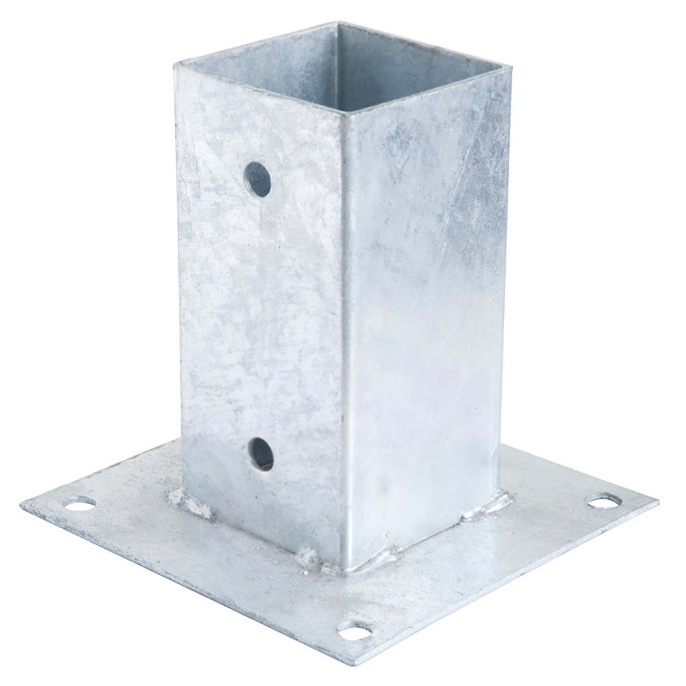 Galvanized pergola anchor support 71x71mm