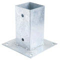 Soporte anclaje galvanizado pérgola 91x91mm