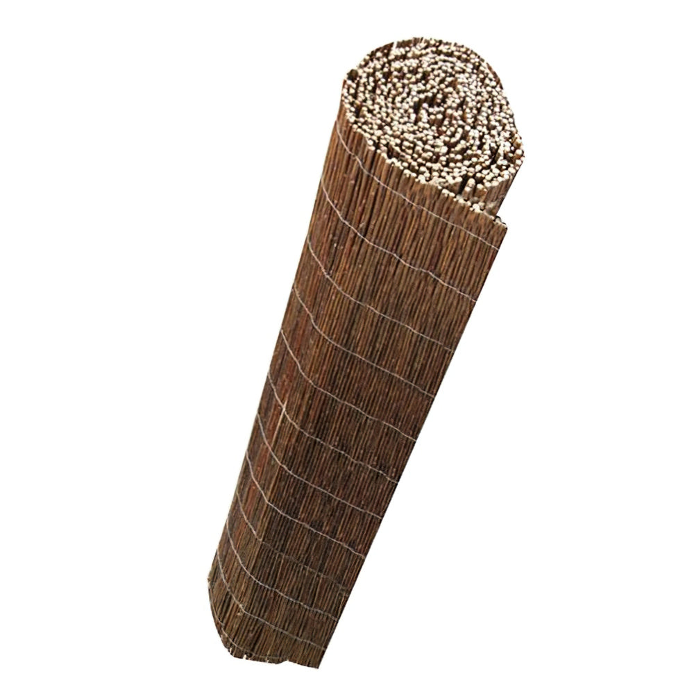 Natural wicker light screening roll 5 x 1.5 meters