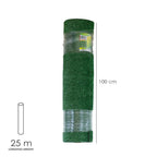 Artificial grass 7 mm roll 1x25 m carpet grass for indoor and outdoor use. Garden, terrace, balcony. Domestic use