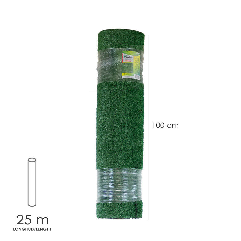 Artificial grass 7 mm roll 1x25 m carpet grass for indoor and outdoor use. Garden, terrace, balcony. Domestic use