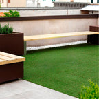 Artificial grass 7 mm roll 1x25 m carpet grass for indoor and outdoor use. Garden, terrace, balcony. Domestic use