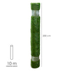 Artificial grass 33 mm roll 2x10 meters. Carpet grass for indoor and outdoor. Garden, terrace, balcony. Domestic use
