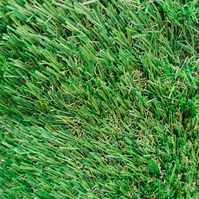 Cesped artificial 33 mm. rollo 2x10 metros. césped moqueta para interior y exterior. jardín, terraza, balcón. uso domestico