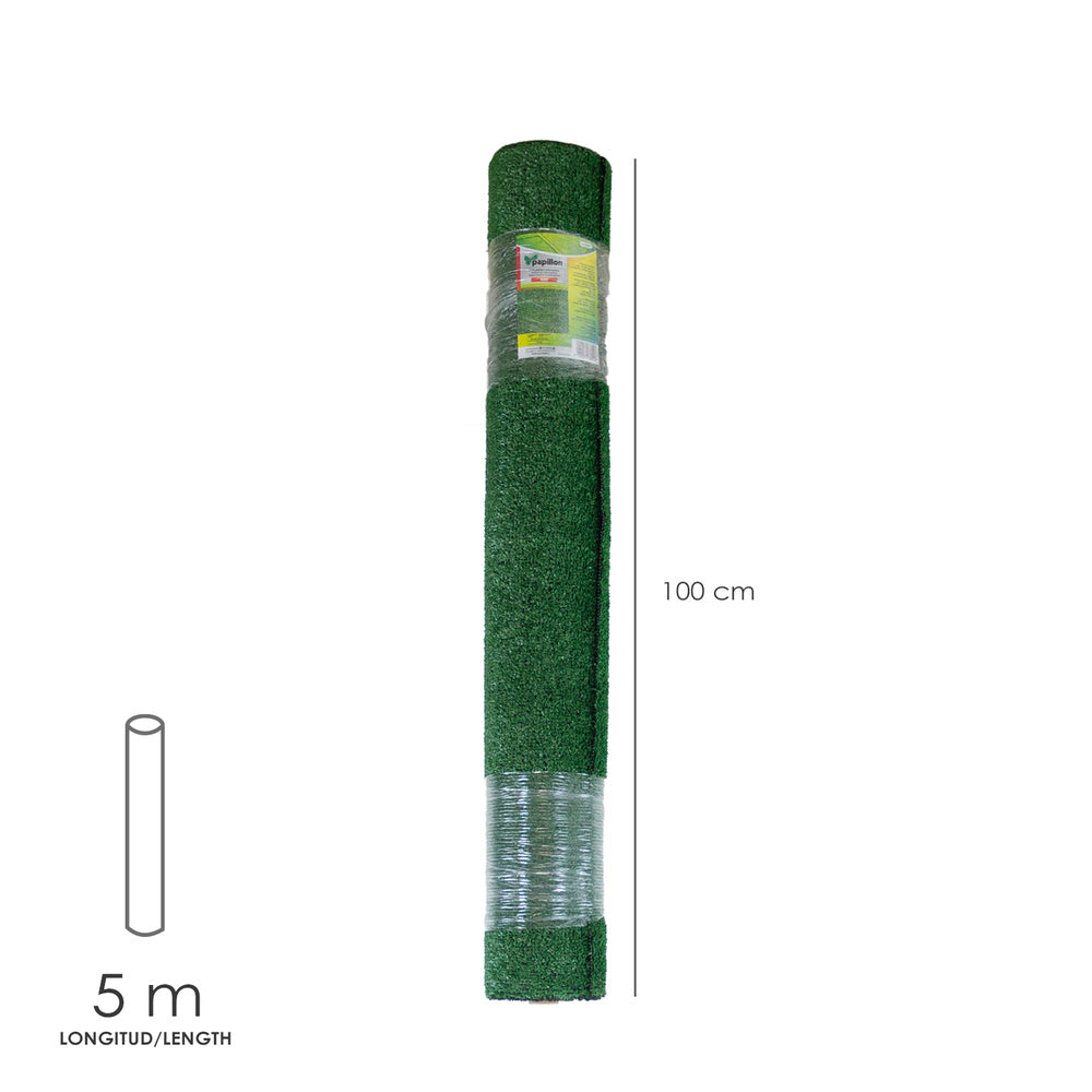 Artificial grass 7 mm roll 1x5 meters. Carpet grass for indoor and outdoor use. Garden, terrace, balcony. Domestic use
