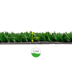 Césped artificial 7 mm rollo 1x5 metros. Césped moqueta para interior y exterior. Jardín, terraza, balcón. Uso doméstico