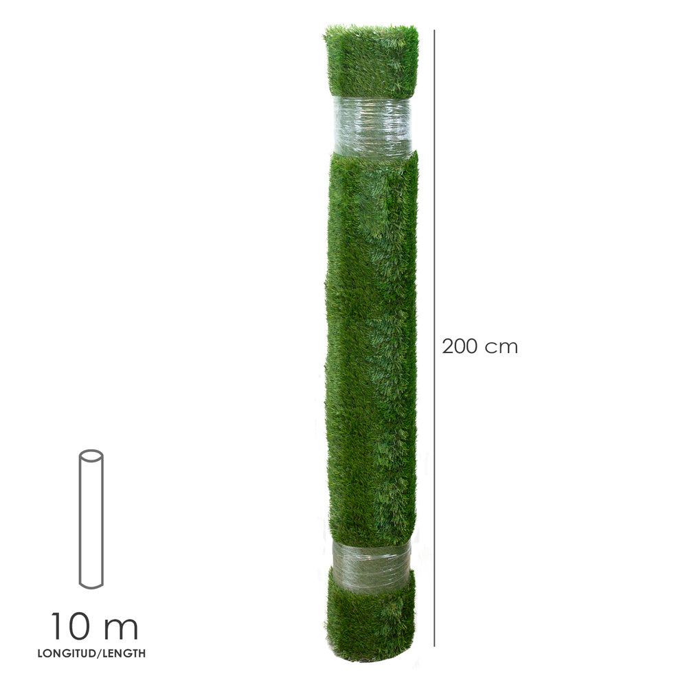 Artificial turf 20 mm roll 2x10 meters. Carpet grass for indoor and outdoor. Garden, terrace, balcony. Home use.