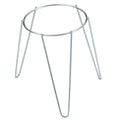 Galvanized plant pot stand 18 cm