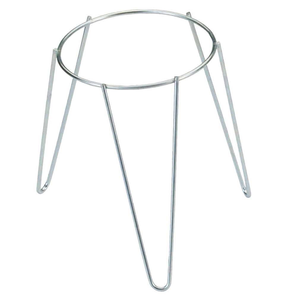 Galvanized plant pot stand 18 cm