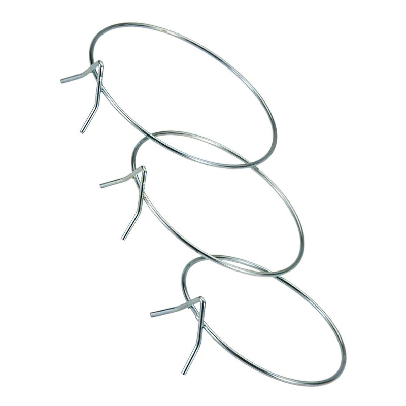 Soporte maceta pared zincado 14 cms