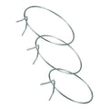 Galvanized wall plant pot holder 14 cm