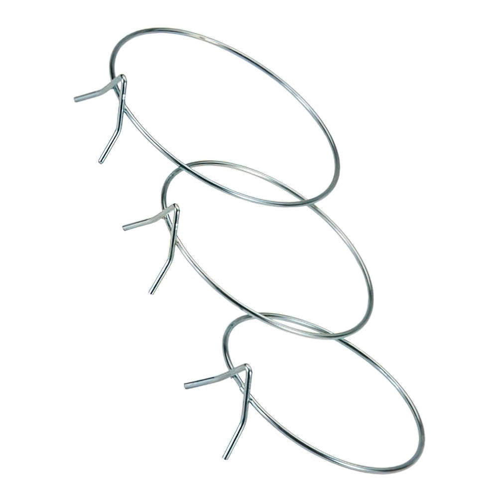Galvanized wall plant pot holder 14 cm