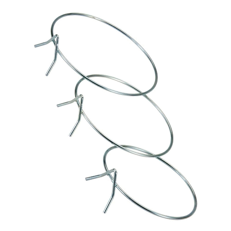 Soporte maceta pared zincado 16 cms