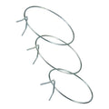 Galvanized wall pot holder 16 cm