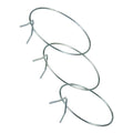 Galvanized wall plant pot holder 20 cm