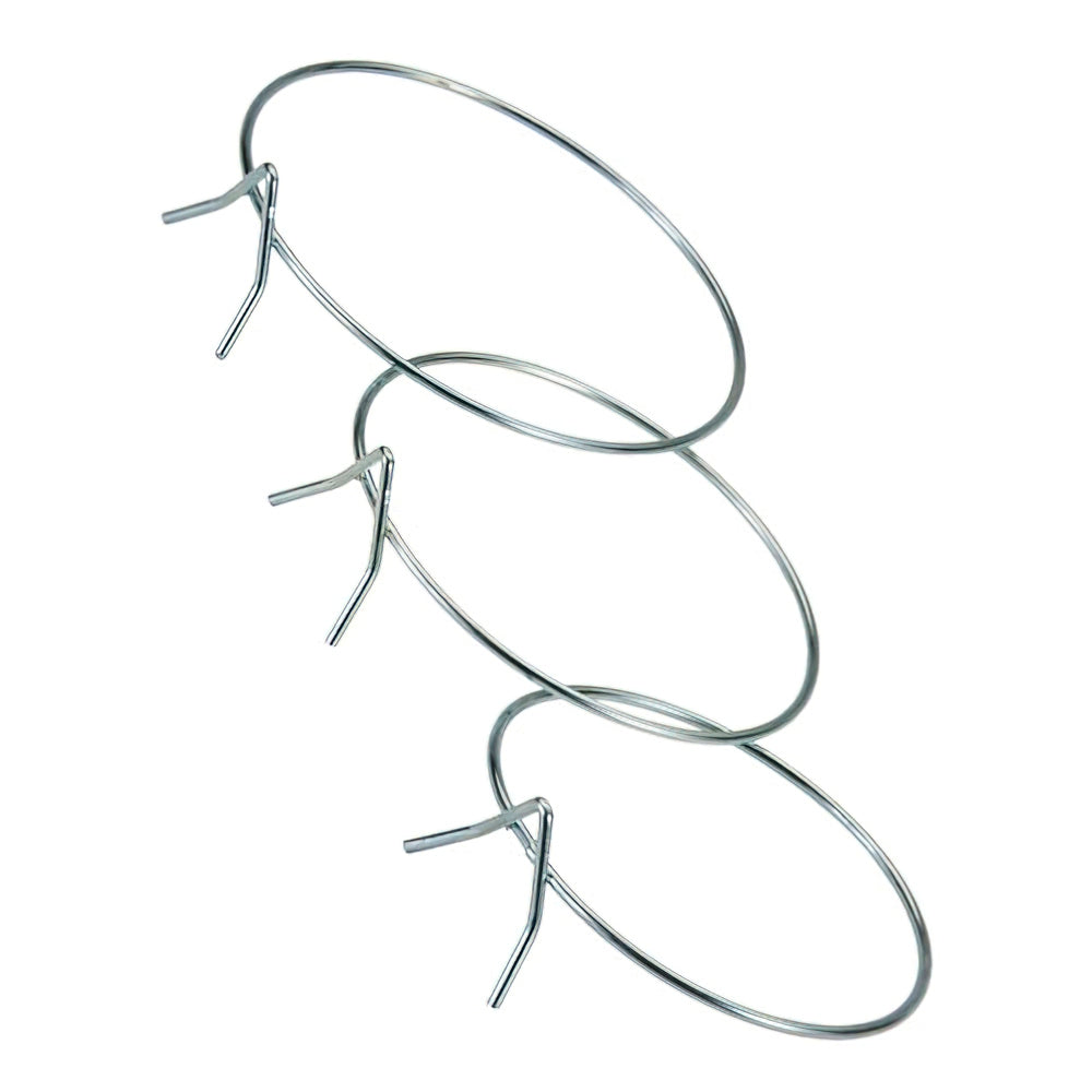 Galvanized wall plant pot holder 20 cm