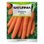 Early Nantes Carrot Seeds (7 grams). Vegetable seeds, horticulture, garden seeds.