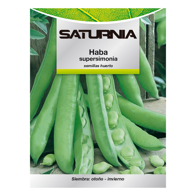 Semillas huerto habas
