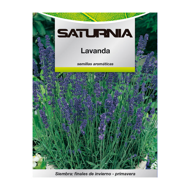 Semillas aromaticas lavanda (0.5 gramos) horticultura, horticola, semillas huerto