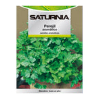 Semillas aromaticas perejil aromatico (8 gramos) horticultura, horticola, semillas huerto.