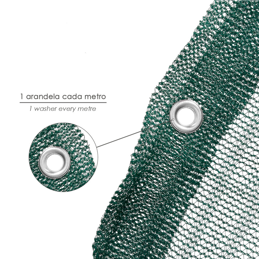Olive harvest nets 6 x 10 meters. Multipurpose 100% HDPE, 90 g/m2. Reinforced, with eyelets, olive harvest covers, olive bales.