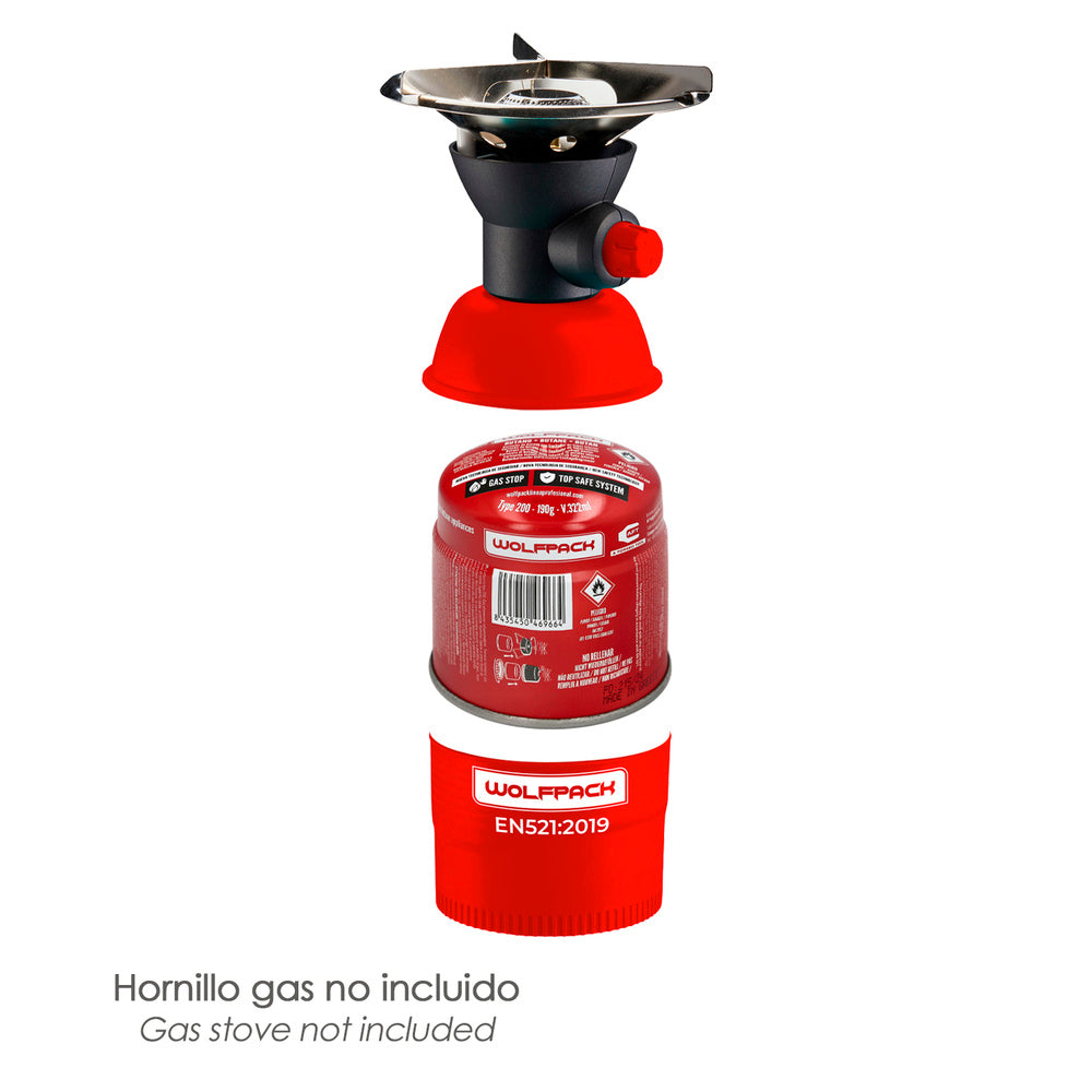 Gas cartridge 0.190 kg CE EN417