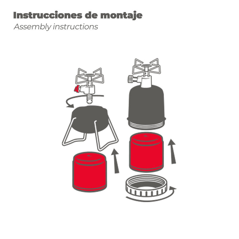 Cartucho gas 0,190 kg ce en417