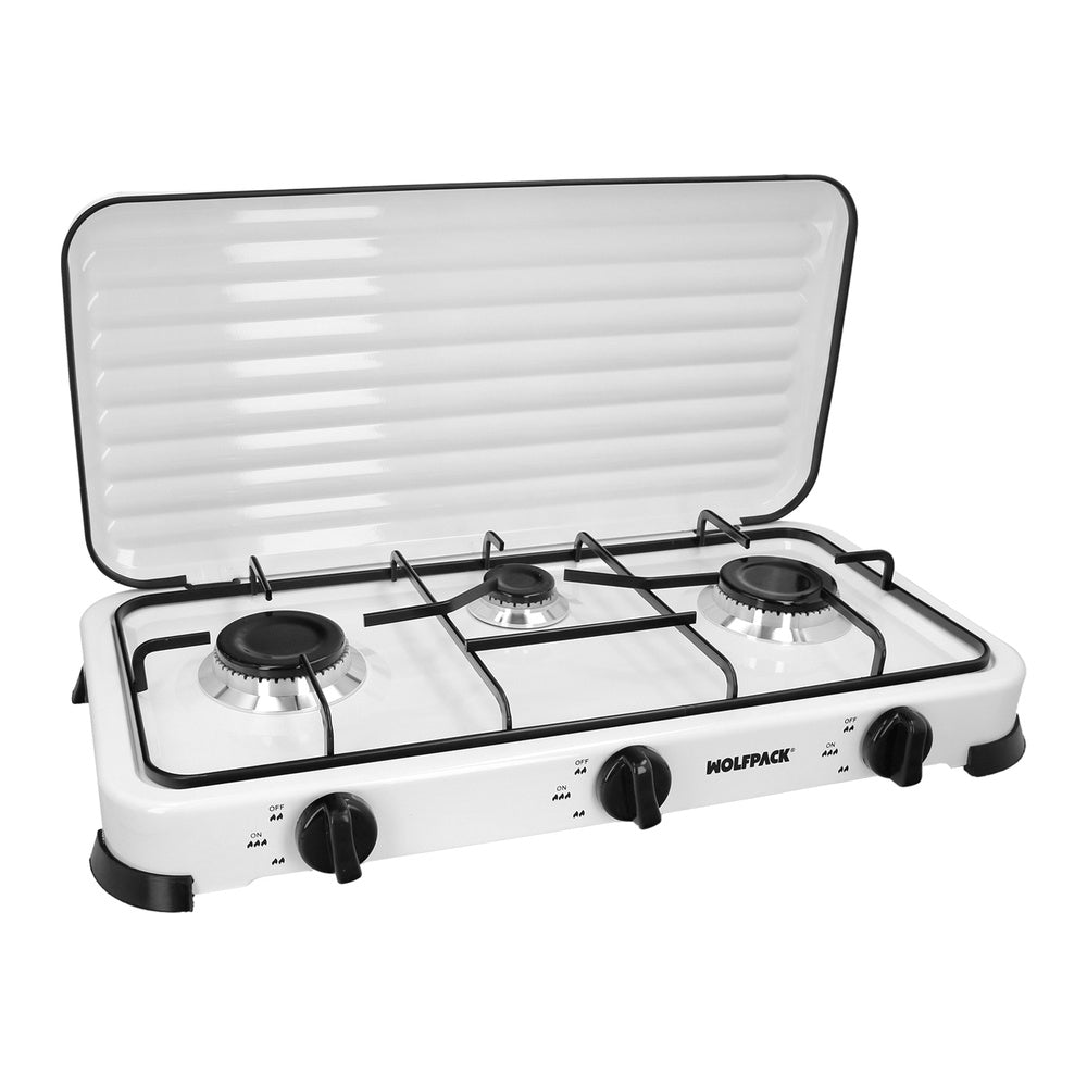 Gas cooktop 3 burners power 5.4 kW.