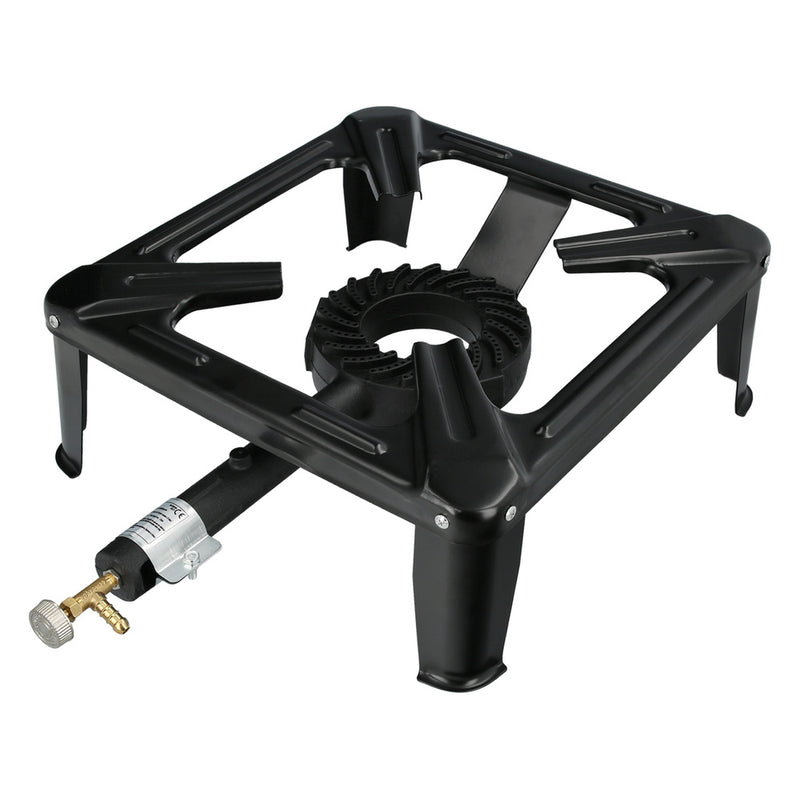 Hornillo gas 4 pies 40x40 cm. potencia 7.000 watts