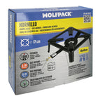 Hornillo gas 4 pies 40x40 cm potencia 7.000 watts.
